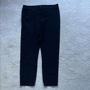 Athleta Black Cargo Slim Fit Pants with Zipper at bottom - 12 excellent